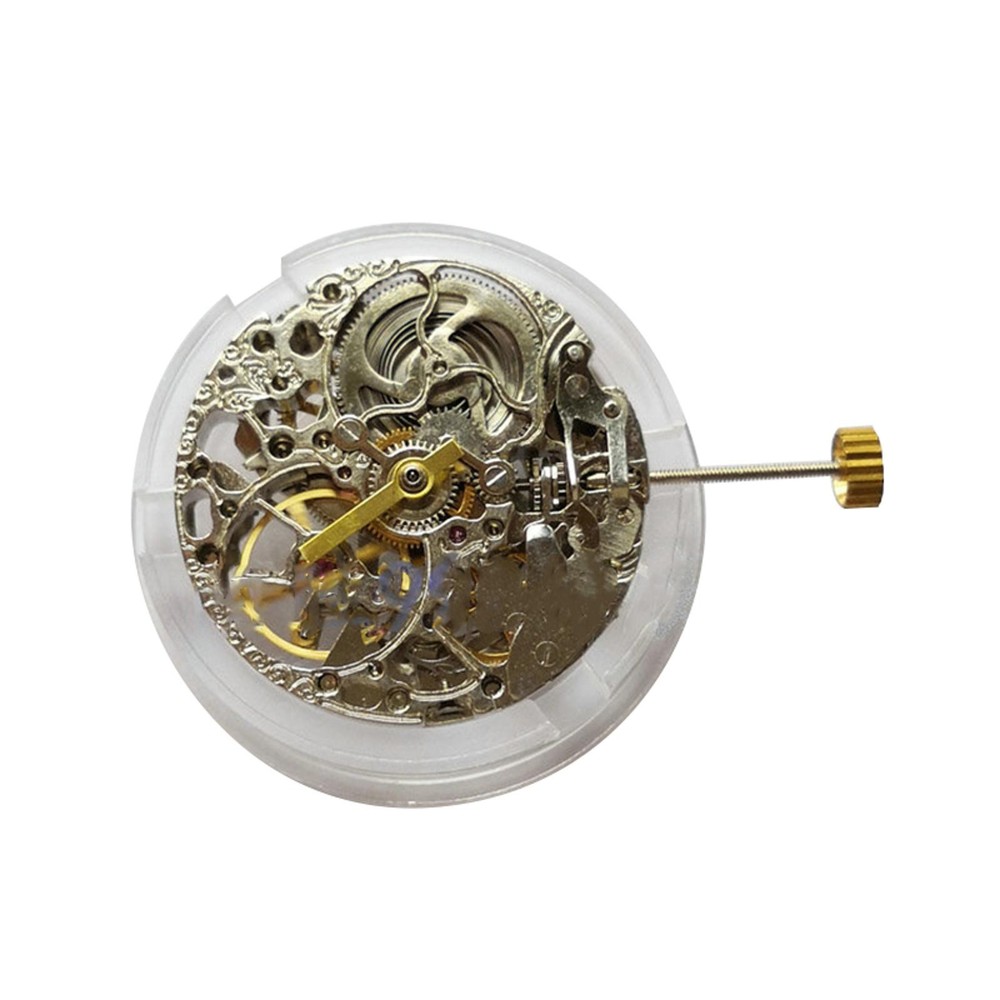 Automatic Mechanical Hollow Winding Movement Replacement For Miyota 8205 Watch a