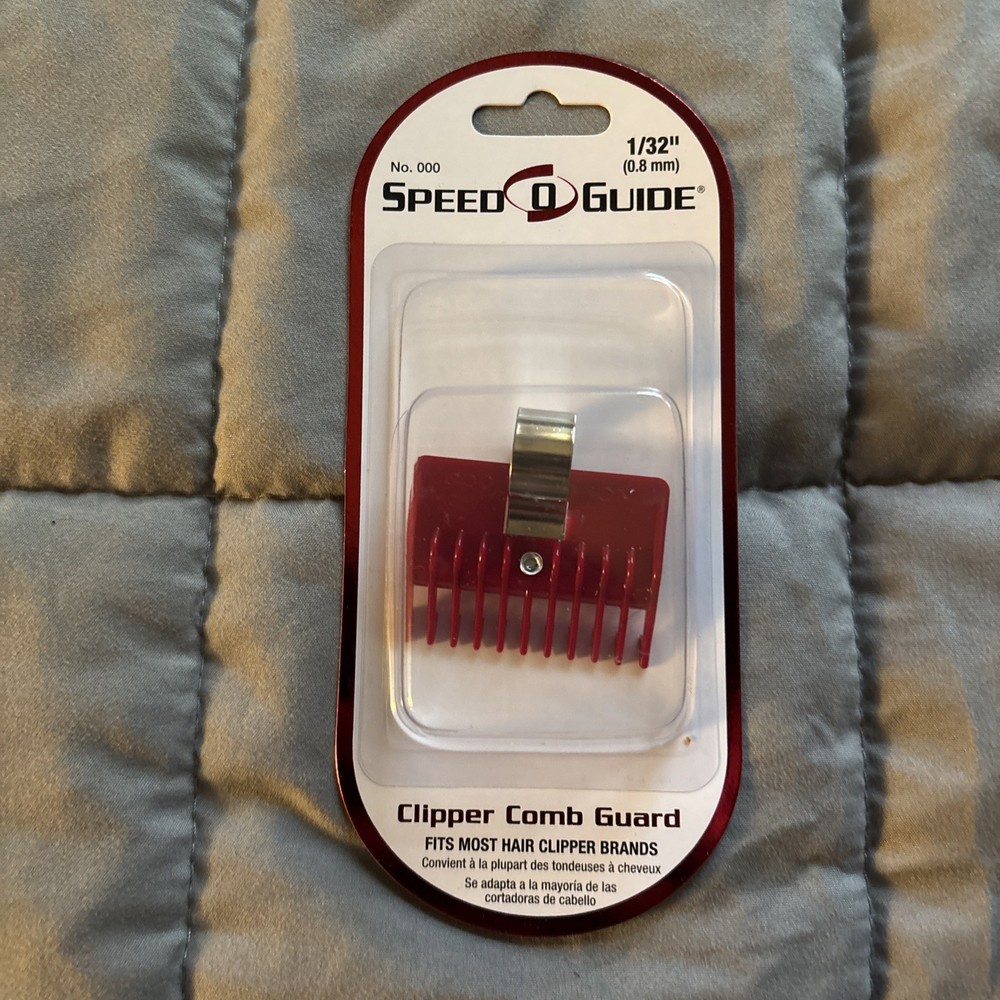 SPEED O GUIDE Universal Attachment Comb Guards Size OOO, 1/32"
