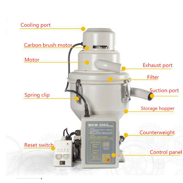 220V 300g Material Automatic Feeding Machine Vacuum Feeder Auto Loader