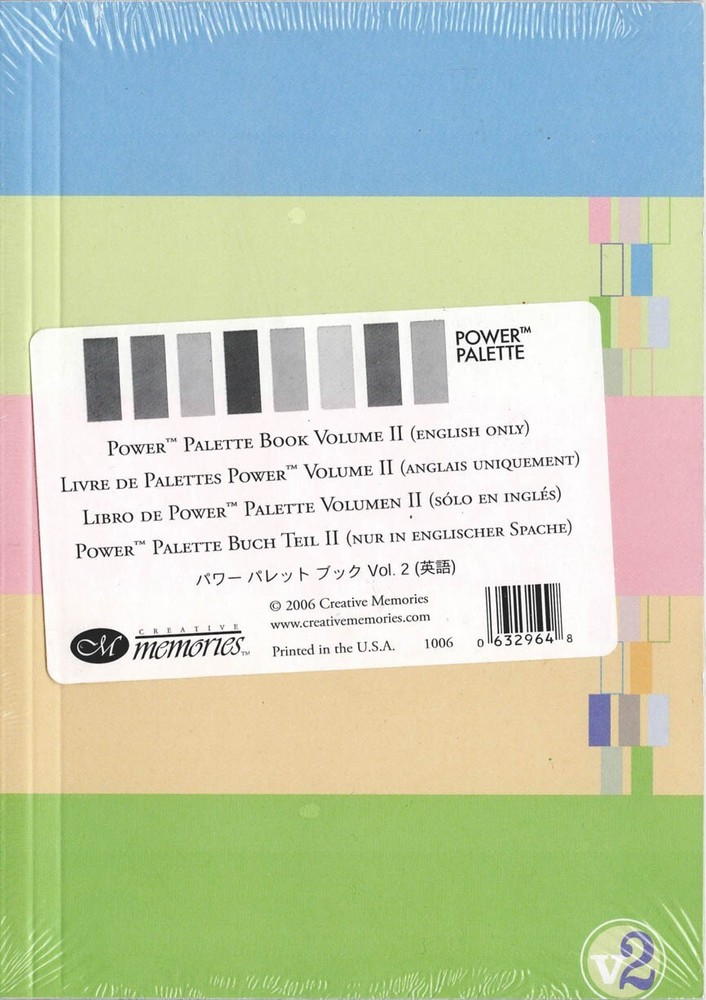 CREATIVE MEMORIES POWER PALETTE BOOK, VOLUME II