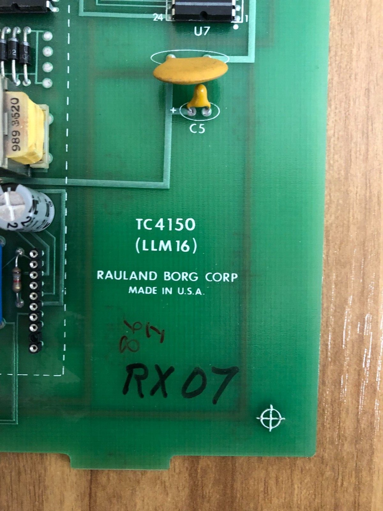 Rauland Borg TC4150 LLM16 Line Link Module for TC4