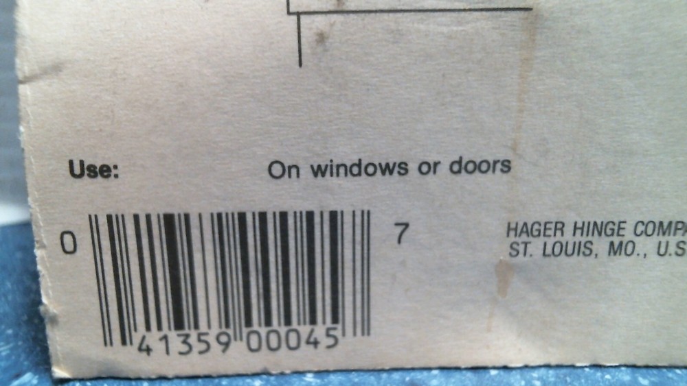 Hager Window Lift 2 Pk (00045) FS