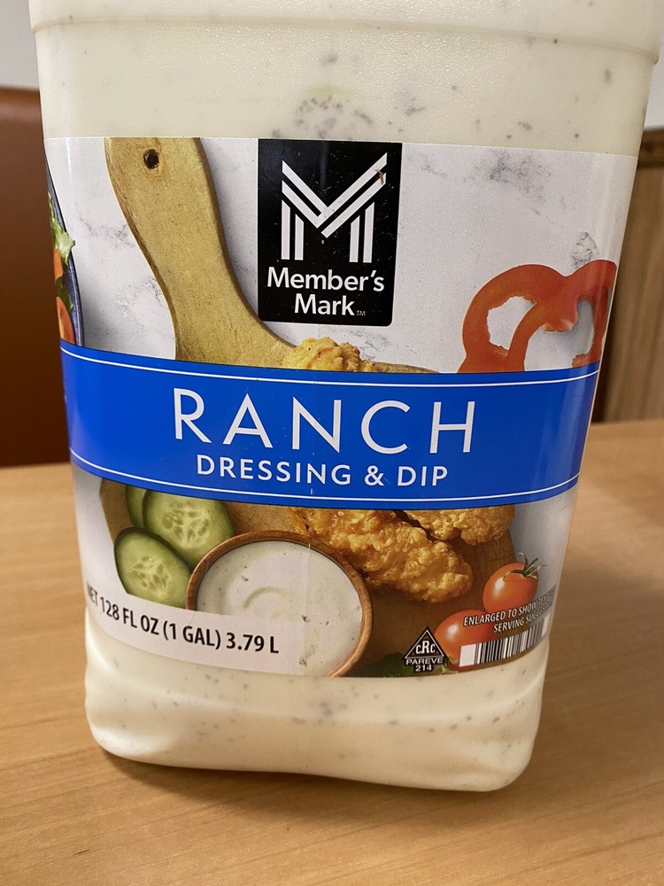 3 Pack - Member's Mark Ranch Dressing (1 gal.)