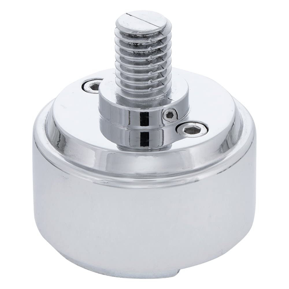 United Pacific 70799B 1/2"-13 Thread-On Shift Knob Chrome Mounting Adapter For E