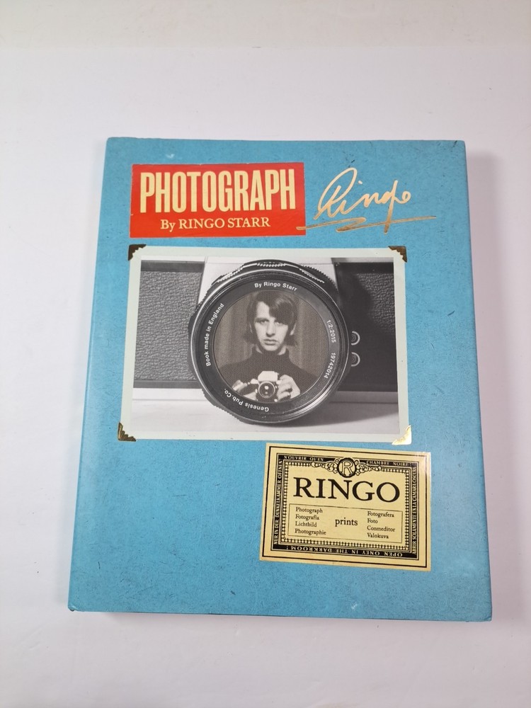 Genesis Publications PHOTOGRAPH By Ringo Starr Book