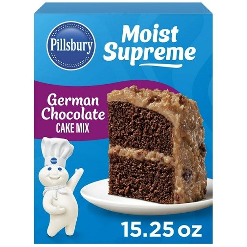 Pillsbury Moist Supreme German Chocolate Cake Mix