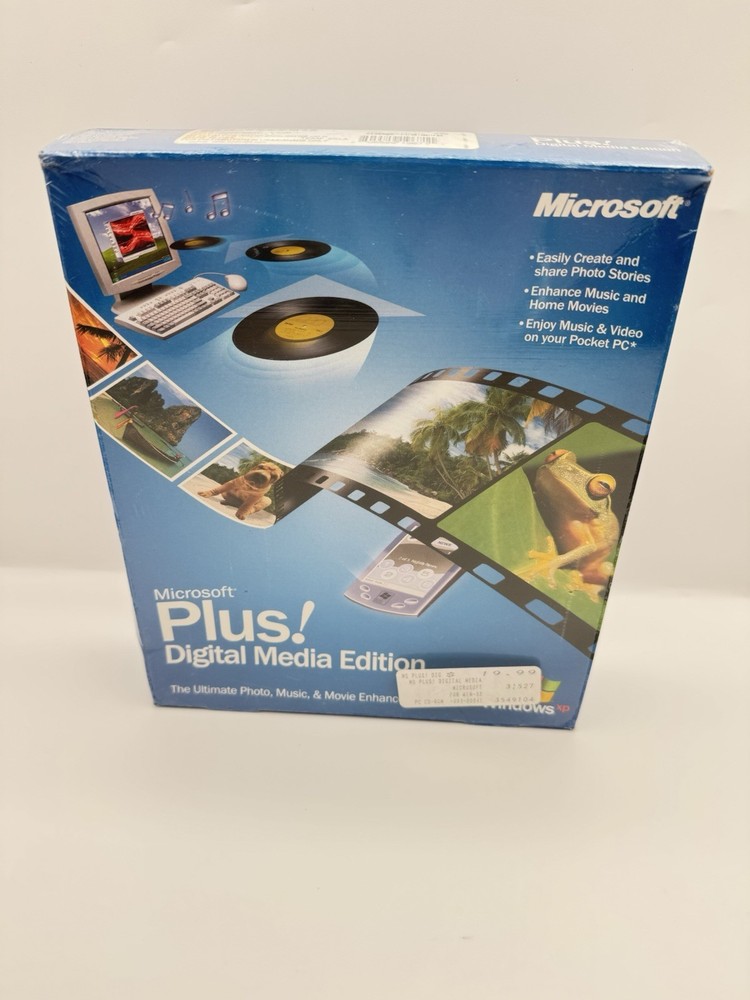 Microsoft Plus! Digital Media Edition_Genuine Product