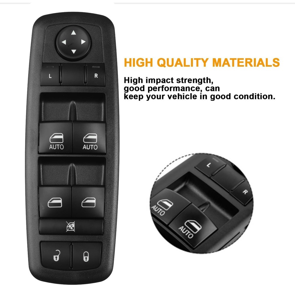 Left Driver Side Master Power Control Window Switch for Dodge Durango Jeep Gr...