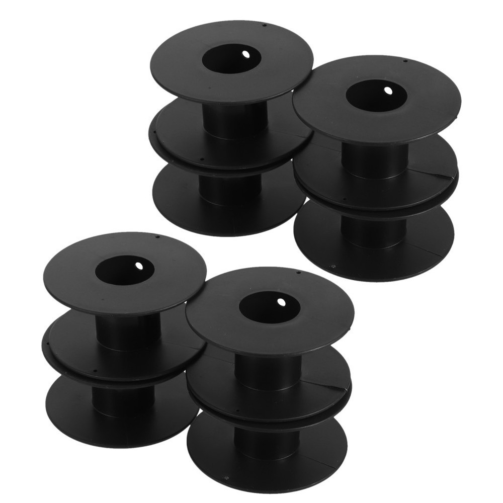 8 Pcs Plastic Spool Cable Cord Winder Electrical Storage Reel Empty Reels