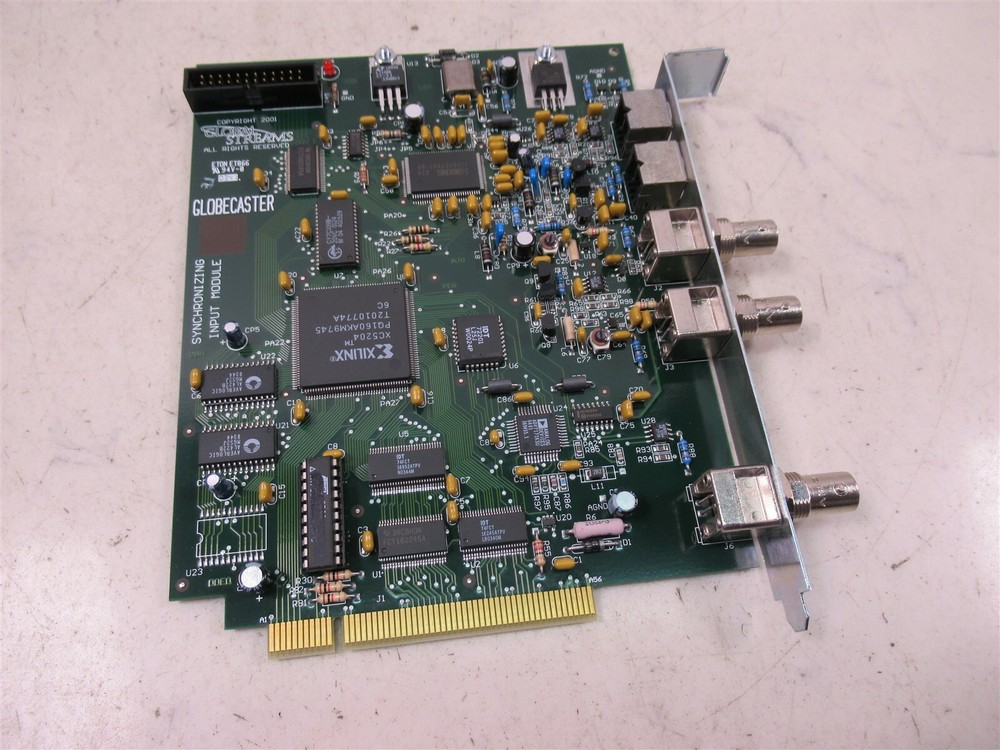 Global Streams GlobeCaster 34-333-4 Synchronizing Input Module Plug-In