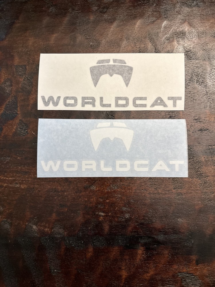 World Cat Boats Decal