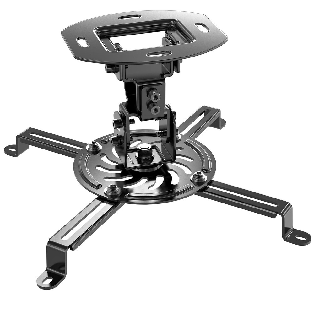 Projector Ceiling Mount Universal Low Profile Projector Mount with Retractabl...