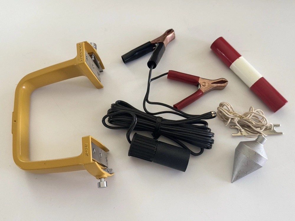 Topcon GTS-2B Total Station ~ Case, Controller, & Accessories - Untested, As-Is