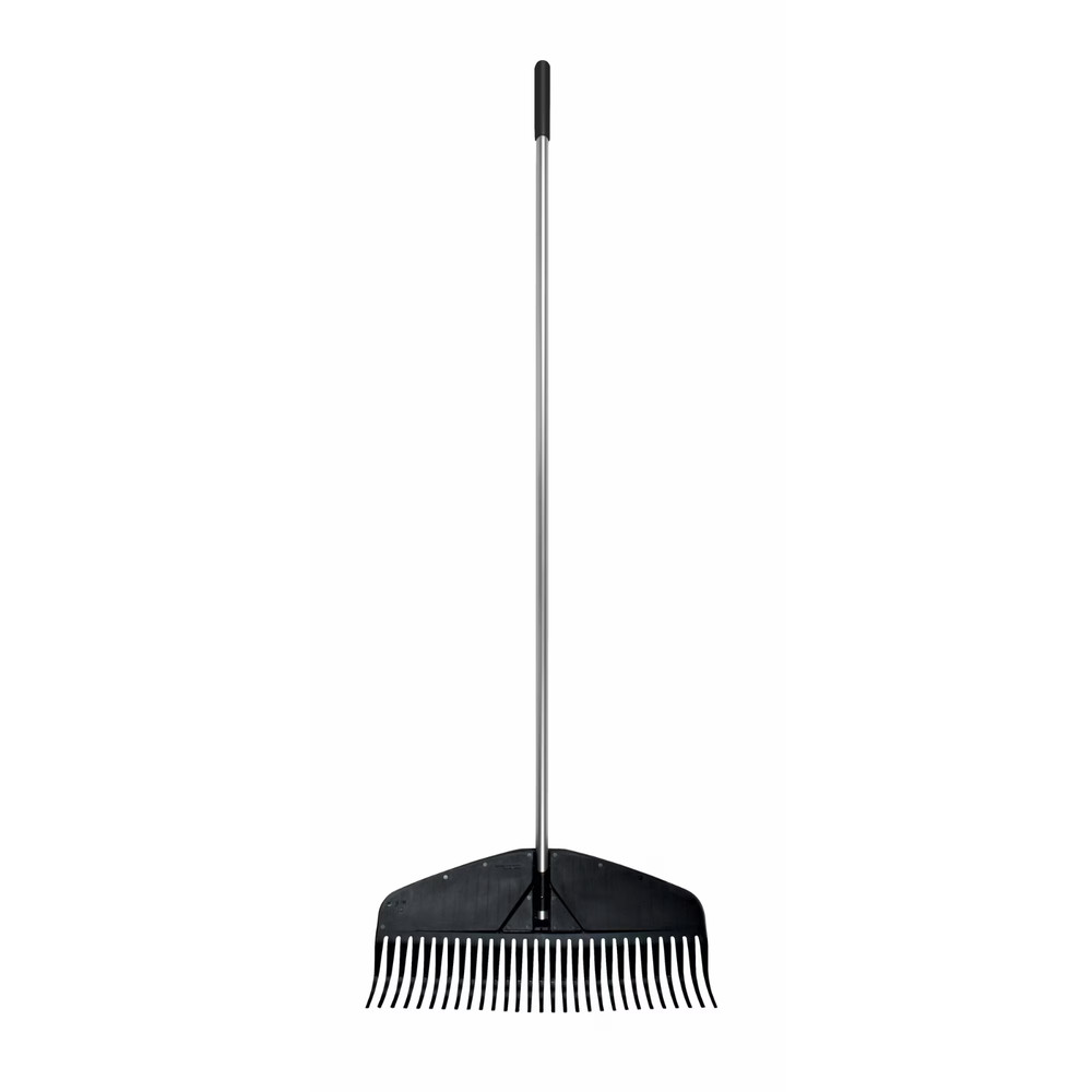 Fiskars Poly Leaf Rake, Leaf Rake, 67" Length