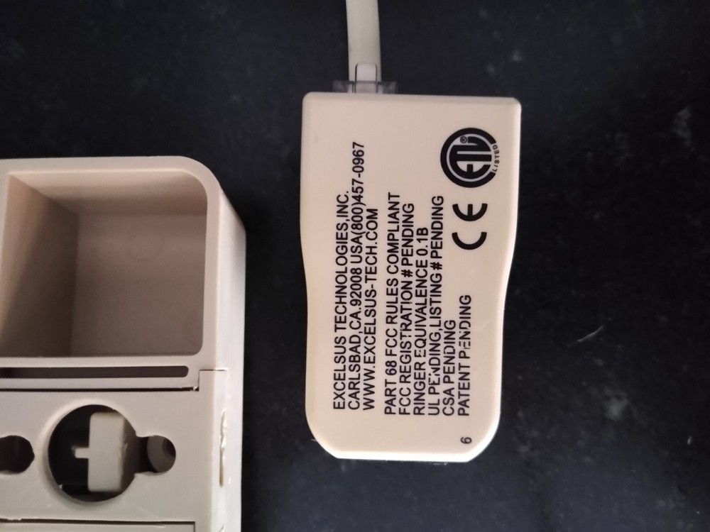 DSL Excelsus Phone Line Noise Filter Set with 1 Wall Mount