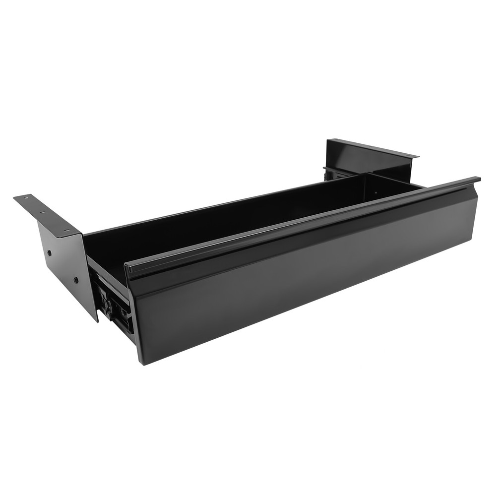33?? Black Space Saver Sliding Under Desk Storage Drawer Pull-out Drawer