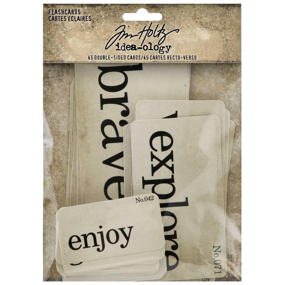 Tim Holtz ~ FLASHCARDS ~ Idea-ology