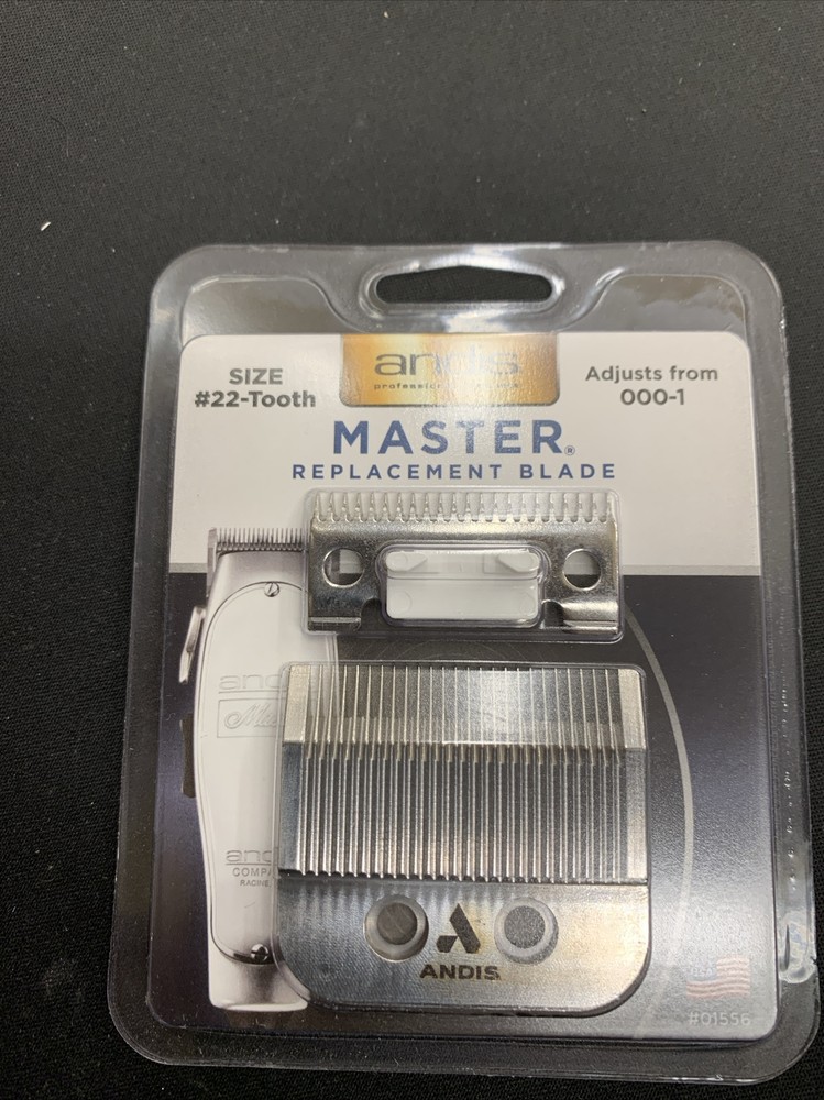 NEW ANDIS IMPROVED MASTER CLIPPER BLADE SET (#22) #01556