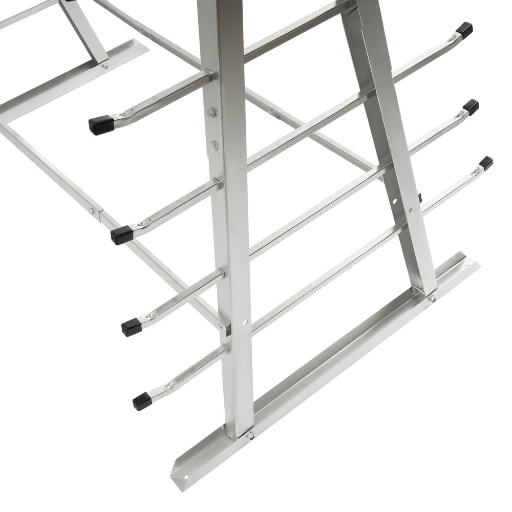 2000LBS 7-Tier Floor Standing Horizontal Storage Rack for Lumber/Pipe Adjustable