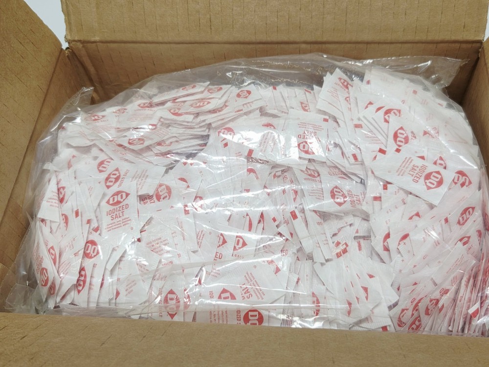 Iodized Salt Packets 3000pc
