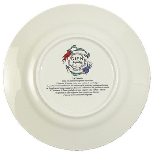 Gien La Favorite Different Patterns Plate 22cm 4 Set #2