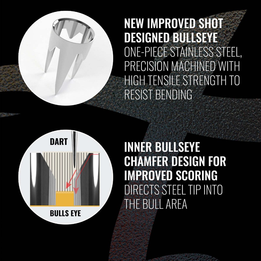 Shot Bandit Bristle Dartboard Generation 4