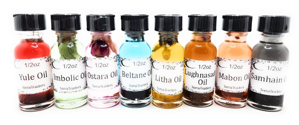 Wiccan Sabbat Oils Ritual Anointing