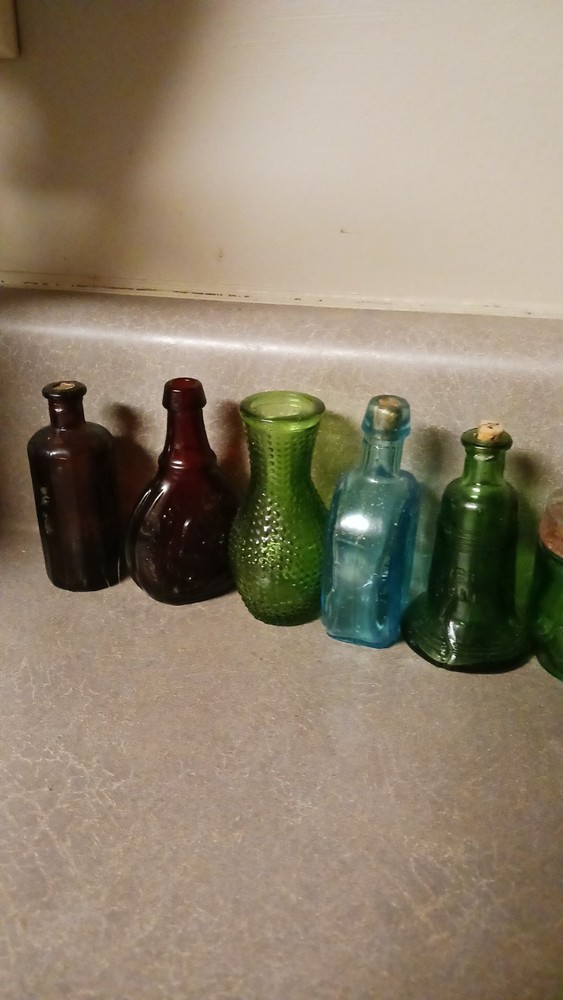 Vintage Glass Bottles