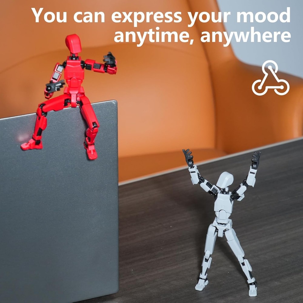 Action Figure Set, Model 13 Multi-Jointed Movable,Gift Box Red