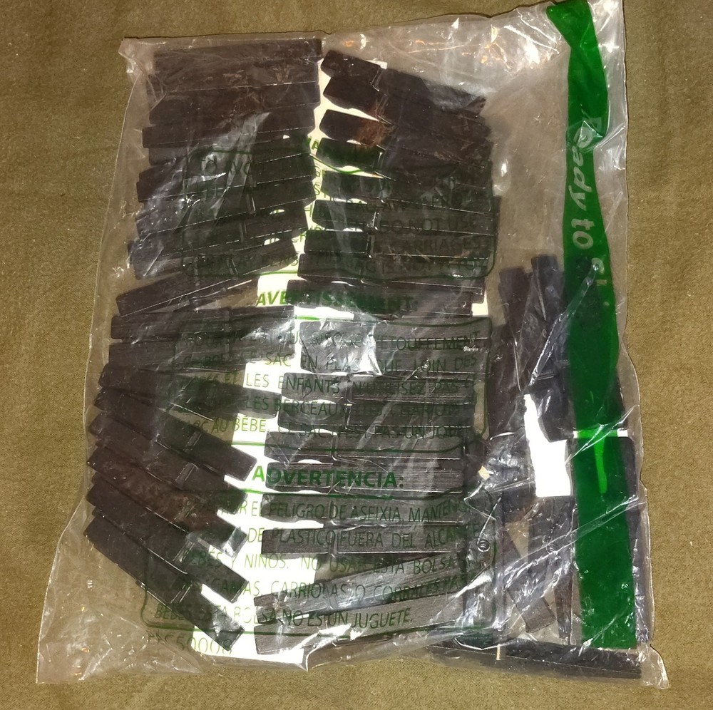 Black Clothespins