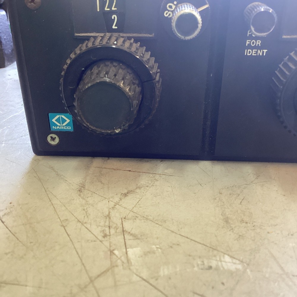 Narco Mark12A Nav/comm Transmitter Receiver Parts Only