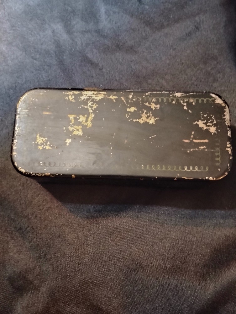 1969 Gillette Super Adjustable 109 "Black Beauty" Razor - O4 Date Code W/Case