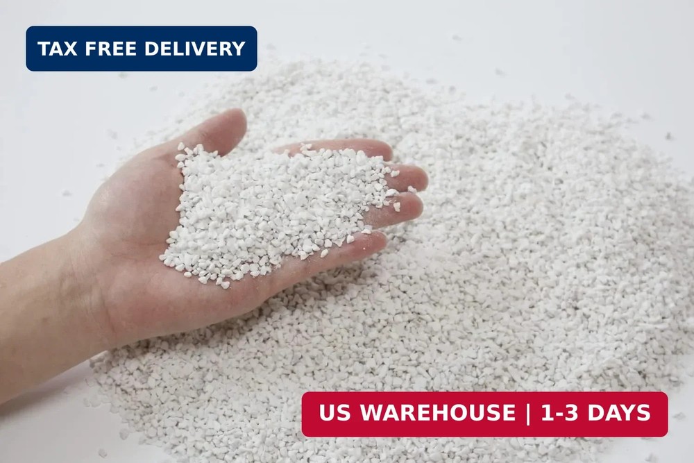 2 Quart Organic Perlite Horticultural Soil Amendment for Plants and Enhanced Dra