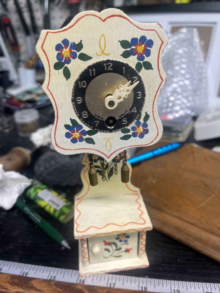 vintage German Black Forest Clock