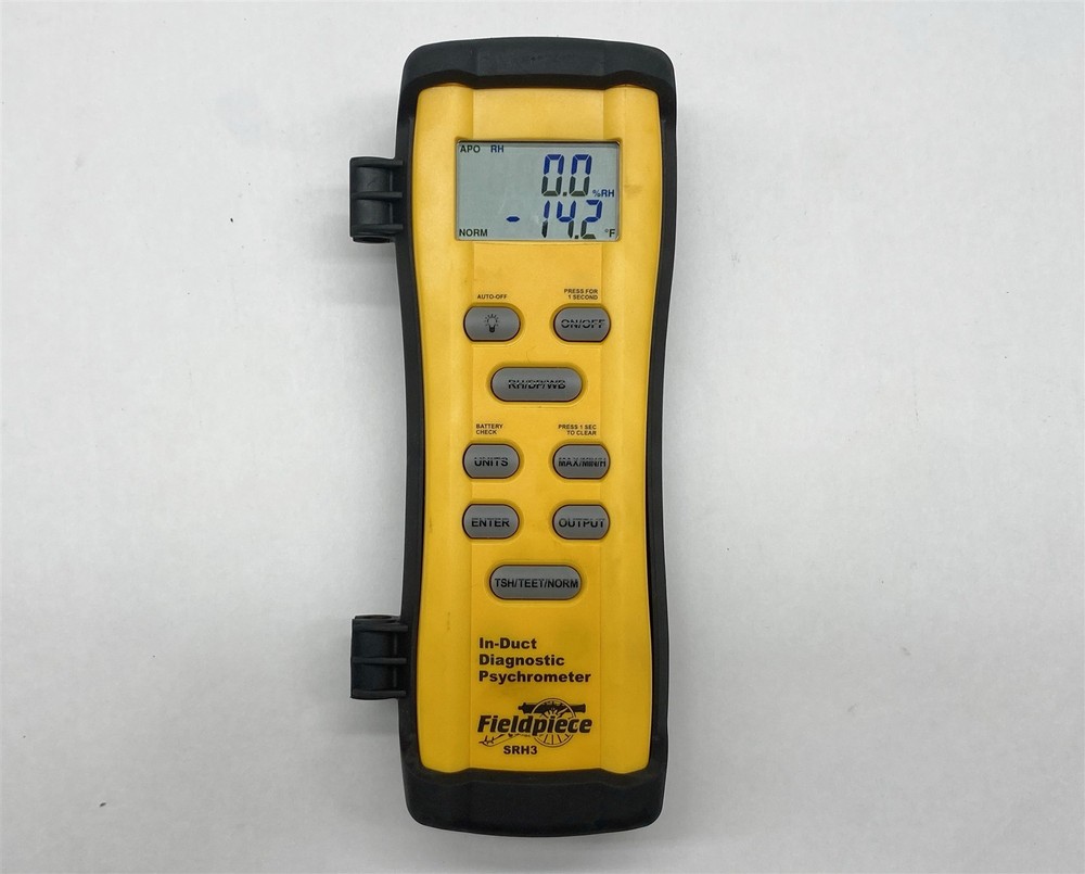 Fieldpiece In-Duct Diagnostic Psychrometer SRH3 *Unit Only*