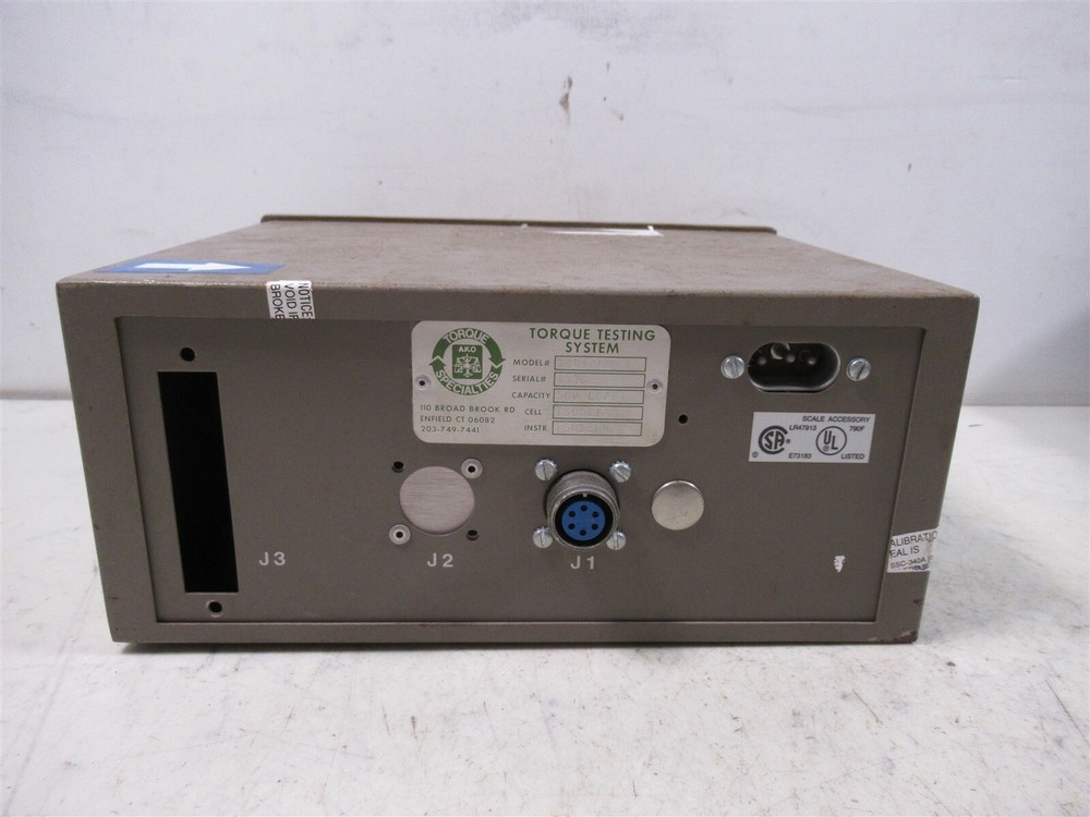 AKO Torque Testing System TSD1200 500 LB / FT Unit