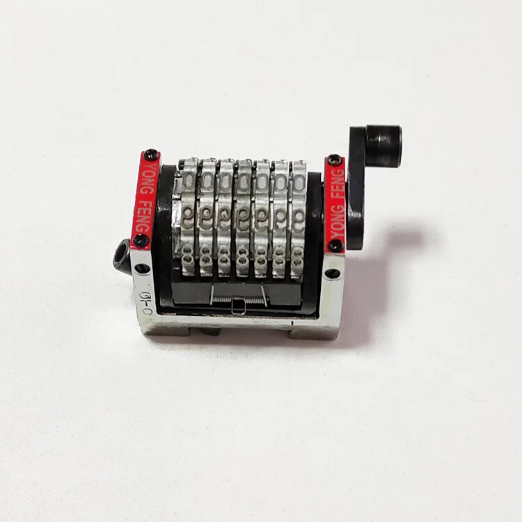 7 Digits Numbering Machine Horizontal H Backward B GTO for Printing Machine