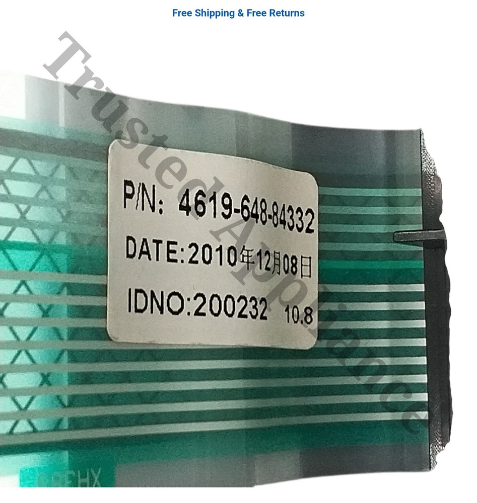 Whirlpool Microwave Control Panel Console W10250239 BLACK