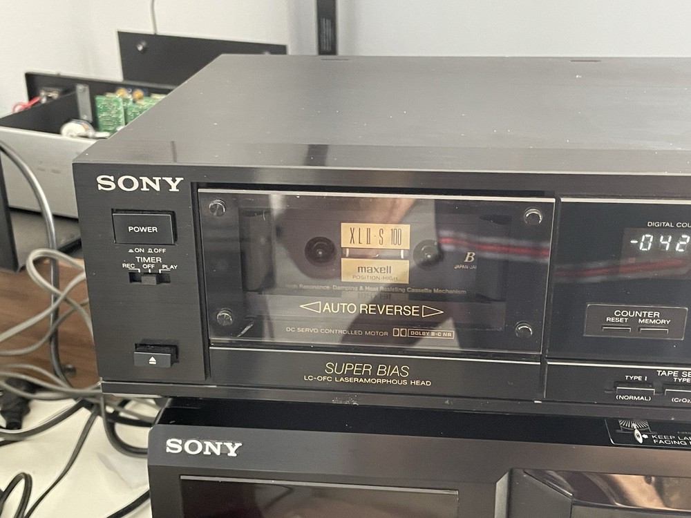 Sony TC-RX50ES Stereo Cassette Deck Auto Reverse (SERVICED)