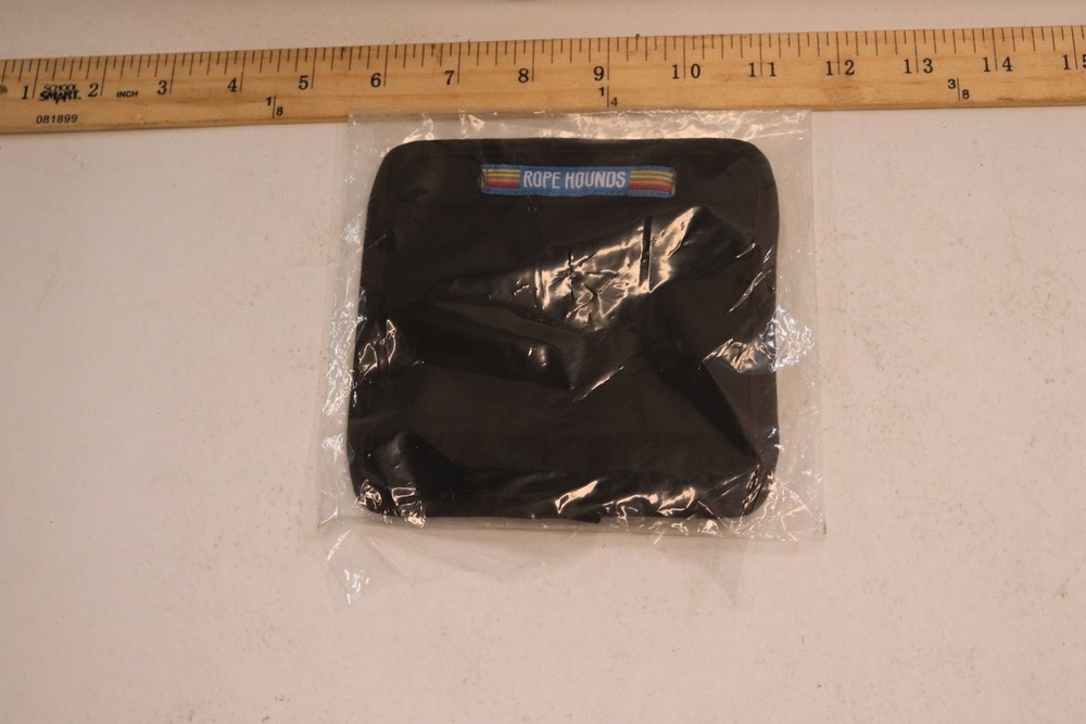 Rope Hounds Square Pad Black 3" x 3"