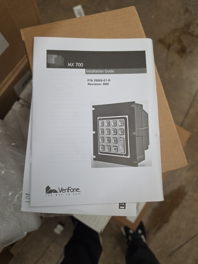 Verifone MX 700 Payment Terminal