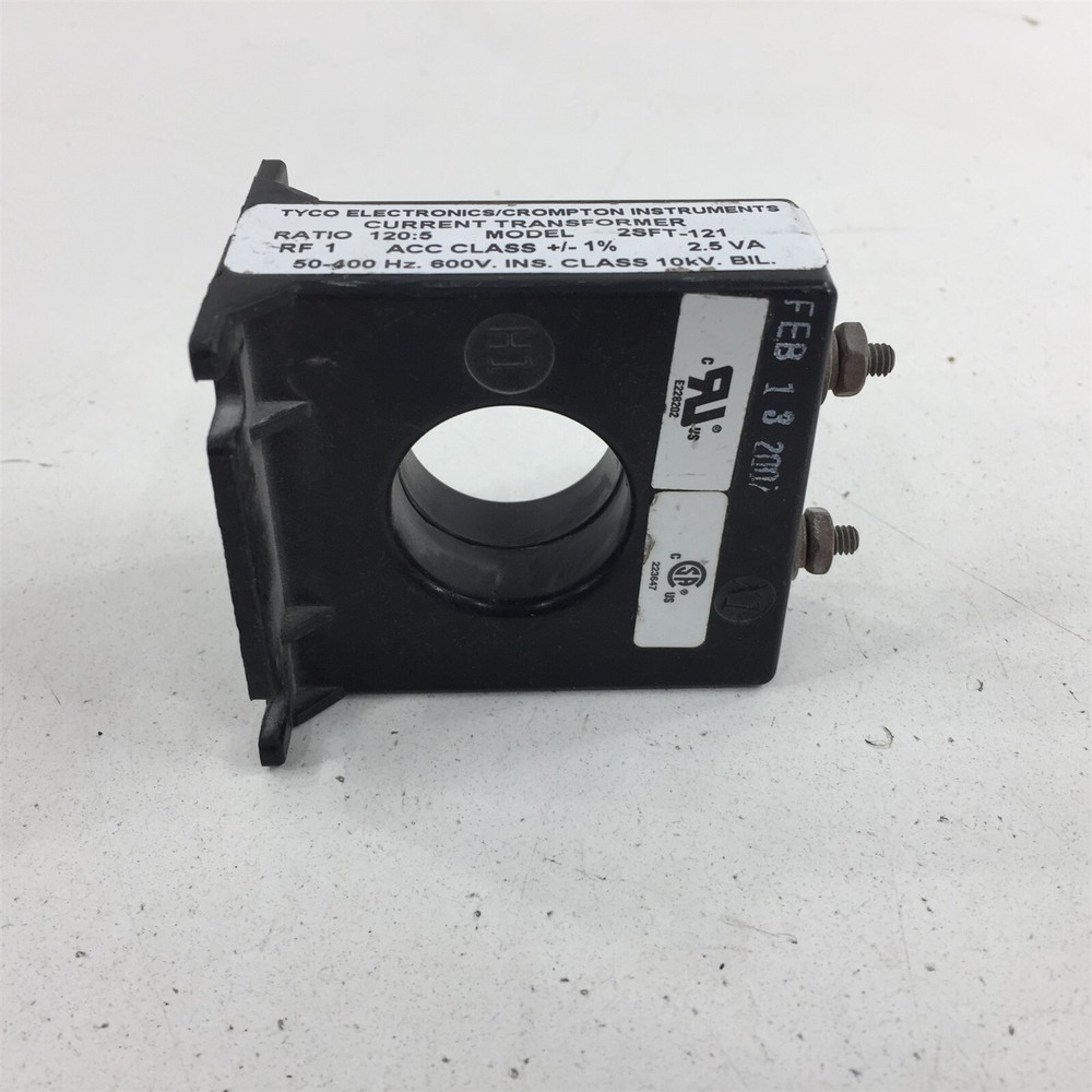 Tyco Electronics 2SFT-121 Current Transformer 120:5 2.5VA