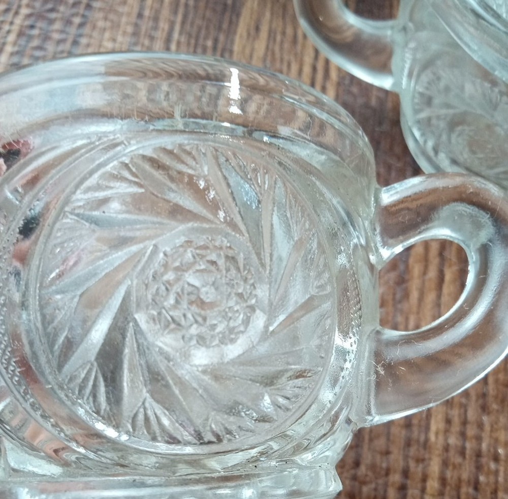 Punch Glasses Set of 11 EUC
