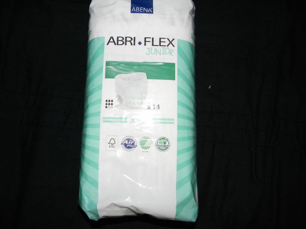 3 sample Abri-Flex junior XS2( 21-31 in waist)