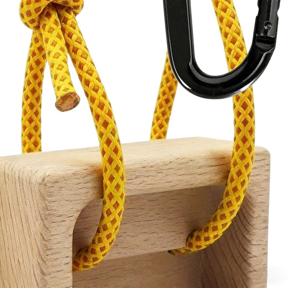 Hangboard for Climbing 1 Pair Wooden Fingerboard Pull Climbing Board