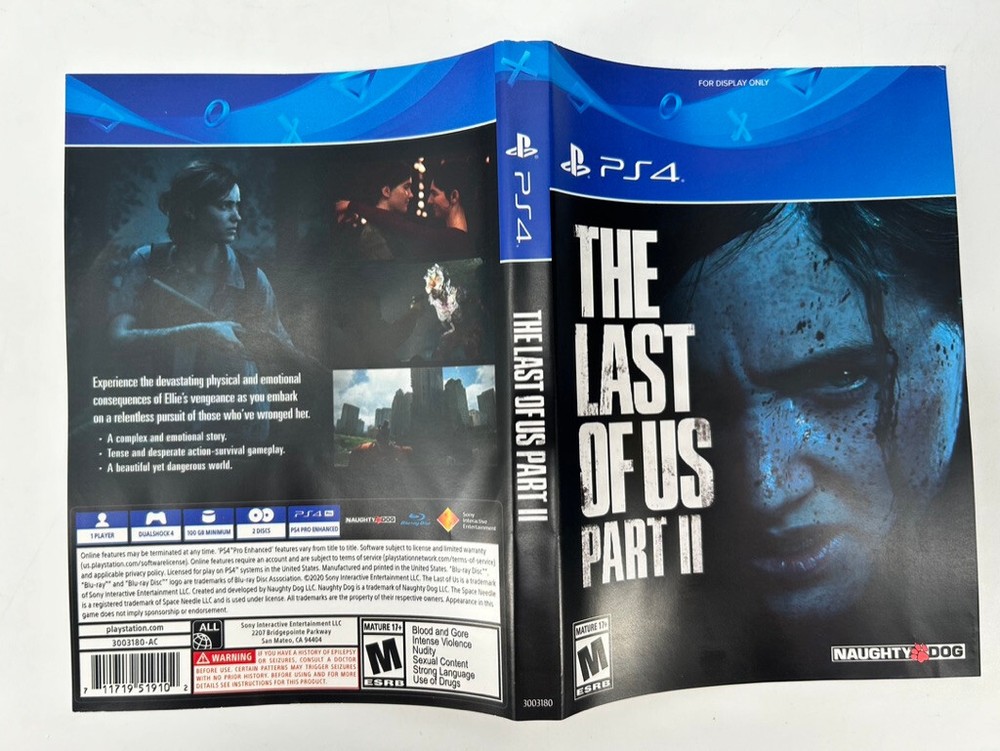 The Evil Within 2 PS4 GameStop Promotional Display Artwork