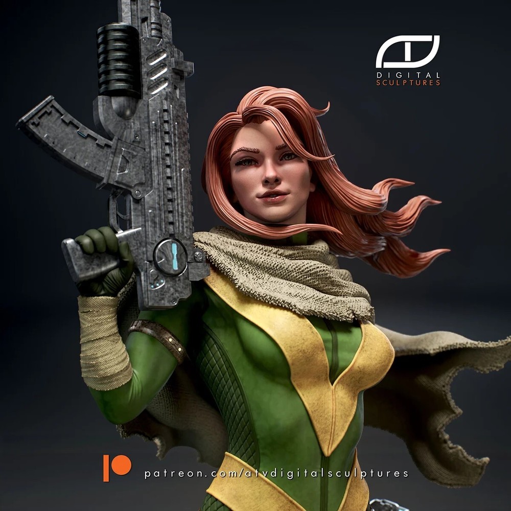 Hope Summers 3d Printed Model | Unassembled | Unpainted | 1/12-1/3