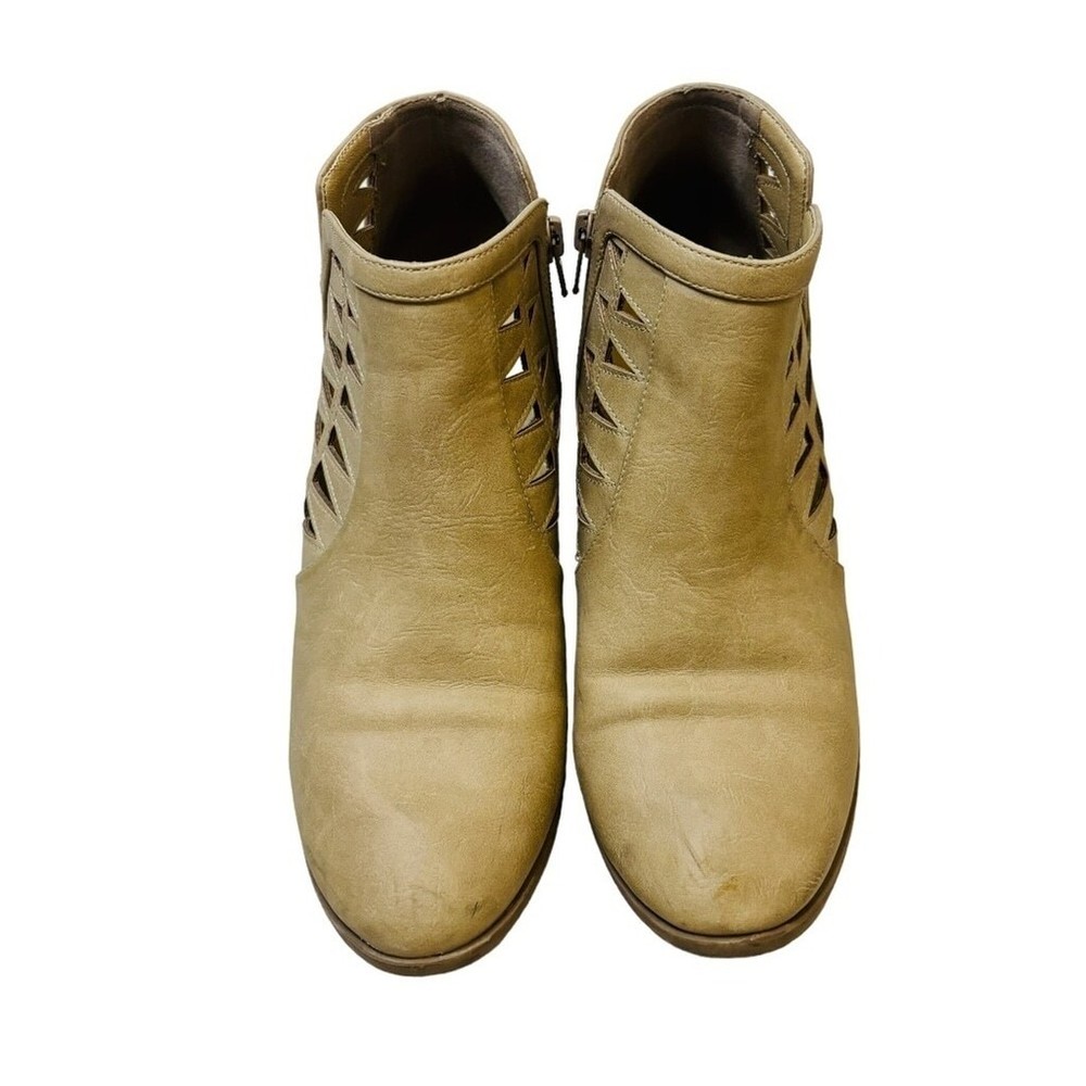 George Short Tan Neutral Ankle Boot Bootie SZ 9