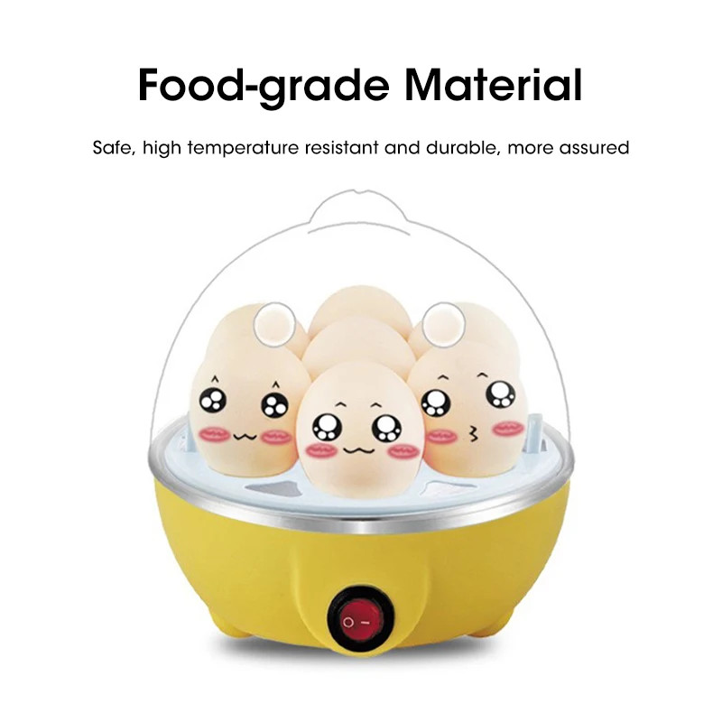 Egg Cooker Automatic Power Off Home 7 Eggs Multi-Functional Steamed Egg Custard