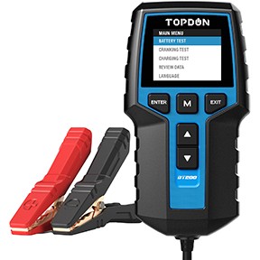 12V Battery & 12V/24V System Tester TOP-BT200